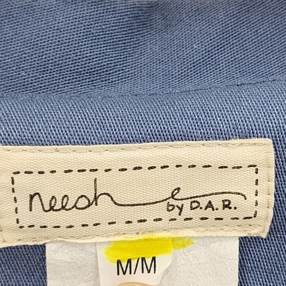 Neesh by DAR Vintage Women's Cotton Stretch Single Button Blazer Jacket - M - Picture 5 of 6